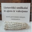 Lietuviški smilkalai iš ajero ir valerijono 